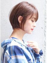 ルアン 大分駅店(ruen)&nbsp;大人ショート小顔ショートヘア30代40代ショートカット大分美容室