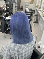 シェイロ(Cielro)&nbsp;【アイスブルーカラー/ブリーチ/寒色カラー】SAKI