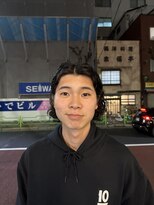 フランクスバーバーリザーブ 人形町店(FRANK’S BARBER RESERVE) メンズミディアムパーマM