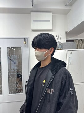 アウラ 近鉄八尾駅前店(Aura) メンズショートマッシュウルフ