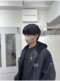メンズショートマッシュウルフ