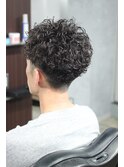 ショートツイスト×ツーブロ/スペインカール/スパイキーショート