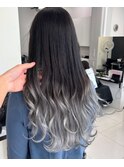 【ALIVE 夕貴】シルバーグラデーションカラー♪