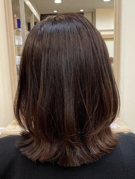 アルターリール(aL ter Rire) くびれヘア/アプリコットオレンジ/ハイライトカラー/澤瑞絵