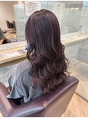 カシスピンク・ハイライト・ロング