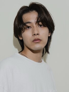 アリエッタ ギンザツー(ARIETTA GINZA2) センターパート /ミディアム/韓国風/ニュアンスパーマ