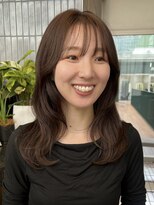 ノード(NODE)&nbsp;栄透明感レイヤー小顔ミディアム