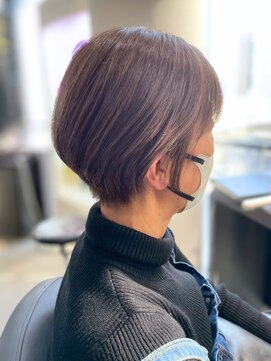 ワン バイ ジエクト(One by The Ect) 似合わせショート/ココアブラウン/オリーブグリーン