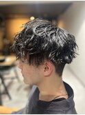 MEN’S HAIR/波巻ツイストスパイラル/フェザーパーマ/柏