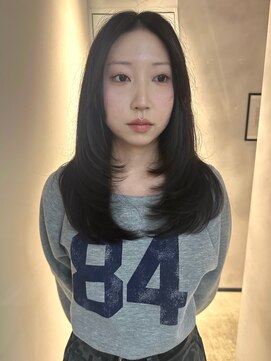 福井韓国風レイヤー艶髪髪質改善トリートメント駅前顔周り