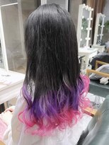 デイズ(days)&nbsp;エンドカラーパープルからピンクグラデーションカラー