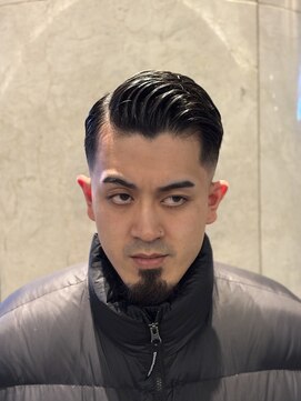 ヒロギンザ 難波店(HIRO GINZA) サイドパートスキンフェード