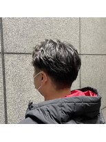 ヘアモード キクチ 銀座店 銀座 ツーブロック毛流れパーマ