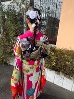 アース 南福島店(HAIR&MAKE EARTH)&nbsp;成人式セット☆