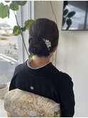 【訪問着着付け＆ヘアセット】