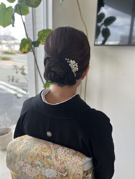 ルシードスタイル ムースユイット(LUCIDO STYLE mousse8) 【訪問着着付け&ヘアセット】