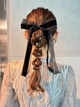 シャルムバイケンジ(Charm.by KENJE) 【編みおろし】結婚式/銀座/ヘアセット/アレンジ/有楽町