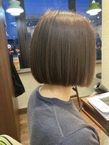 エルサフィロ キタハマ(el zafiro kitahama)&nbsp;30×40×50代×ボブスタイル×切りっぱなし×ツヤ感UP