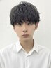 【MEN"S】メンズカット+ツイストパーマ/スパイラルパーマ