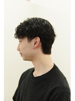 ブリードトウキョウ 亀戸店(BRYD TOKYO) メンズパーマメンズカットセンターパートツイストスパイラル