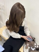 コノカ 北浜(KONOKA)&nbsp;ブリーチなし/ライトニングカラー/グレージュカラー/ベージュ