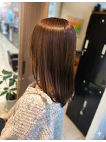 ベアーフルート 戸塚店(BearFruit)&nbsp;地毛風ストレート＊髪質改善縮毛矯正＋艶カラー＋ミディアム
