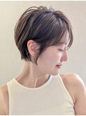 ミルクティーブロンド/ダークブルー/デジタルパーマ/天王町
