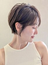 エンクス 天王町店(enx) ミルクティーブロンド/ダークブルー/デジタルパーマ/天王町