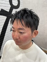アンカー(ANCHOR) ショート/MEN’S/ニュアンスパーマ/ニュアンスウルフ/印西市