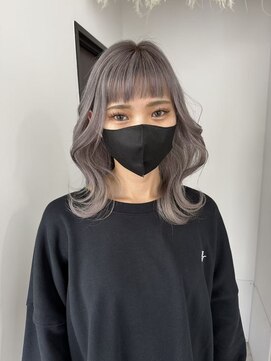 ソルコディ コクラ(SOL.cody kokura) 縮毛矯正/ワンホンレイヤー/ミルクティーブランド/ダークブルー