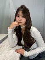 ノク 渋谷(nok) 韓国ヘアブラウンカラー_