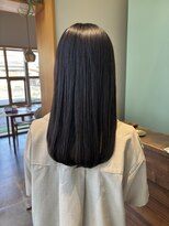 プールト ジュール モナミ(pourtoujours monami)&nbsp;ミントカラー アッシュグレー 顔周りカット