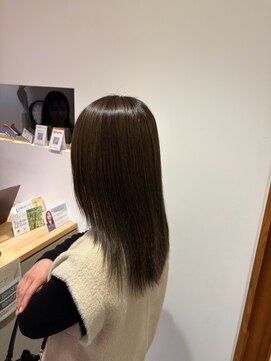 ラポール 蟹江(RAPPORT) 【髪質改善】美髪ストレートで上品見えする朝ラクヘア