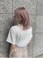 ロウル 池袋(LOWRL)&nbsp;ハッシュカット/グレージュ/デザインカラー/池袋