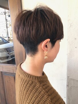 フランジェッタヘアー(Frangetta hair) ☆カット職人ハンサムショート☆