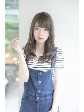 アフロディーテ 銀座(APHRODITE GINZA) ツヤ感暗めカラー・ロング×小顔カット[銀座/東銀座]