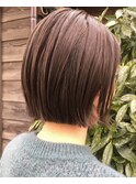 コロンとすっきりショートボブ