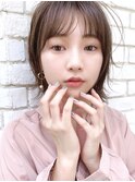 【December】小顔 アッシュブラウン フレンチボブ 外ハネボブ♪