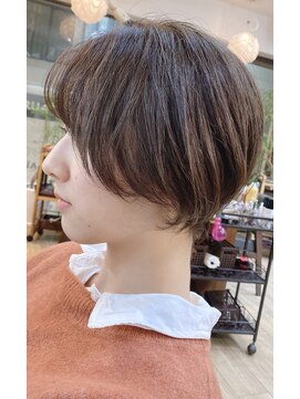ギフト ヘアー サロン(gift hair salon) やわナチュショートスタイル
