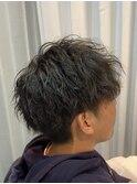 ゆるいツイストパーマ