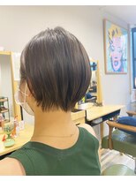ヘアサロン ナノ(hair salon nano)&nbsp;ショート/丸みショートボブ/やわらかショート/20代/30代/40代