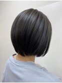 【北見】#ショートボブ#ボブ#丸みシルエット