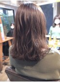 【ペールベージュ】ルーズウェーブ