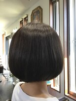 アンジュ(ange) 寒色系ミニボブ