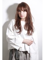 アディクト 東陽町西口(addict)&nbsp;ピュアバング柔らかベージュ軽めロングふんわりカール［東陽町］