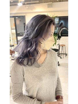 フリーク(FLEEK) バレイヤージュ ラベンダーアッシュ高瀬雅人