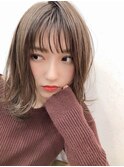 《Mimosa》 大人ヘア×切りっぱボブ