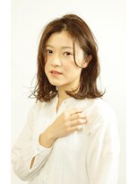 ドゥセリエ 新宿本店(de cellier) 艶感モテ髪前髪大人ガーリーこなれヘア