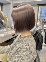 アイユー(ii+U)&nbsp;ミニボブ　小顔カット ナチュラル　ショートカット