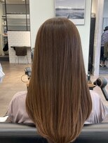 イネスサローネ(ines salone)&nbsp;ロングレイヤー＊ブラウン＊髪質改善